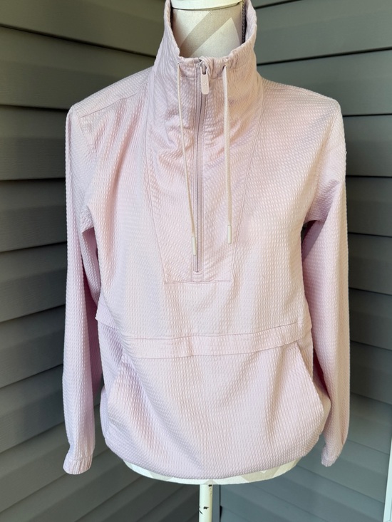 lululemon athletica Jackets & Blazers - Lululemon Pack Light Pullover Packable Jacket in Porcelain Pink Sz See me